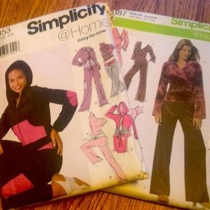 Pair of Hoodie Sweatsuit Patterns